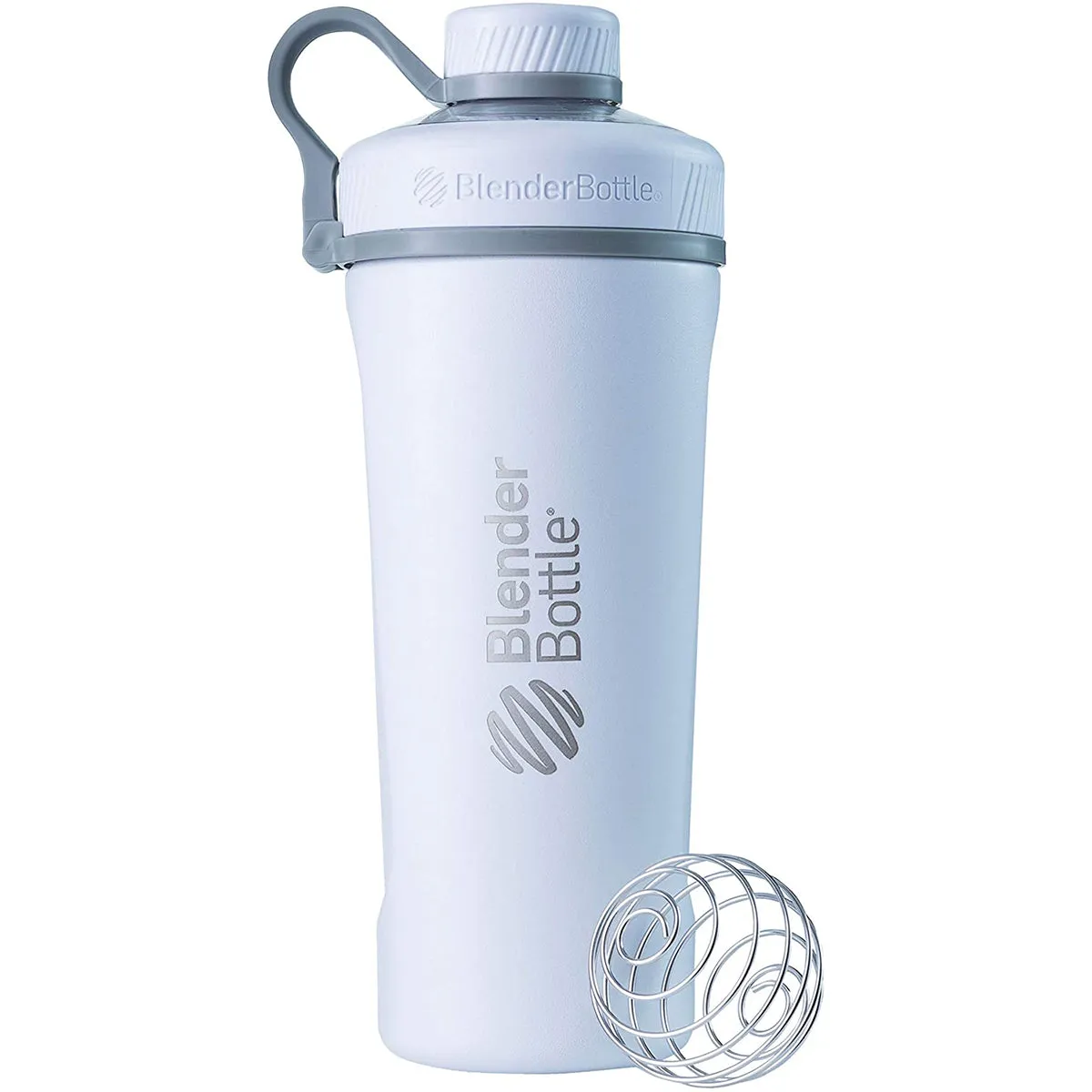 Blender Bottle Radian 26 oz. Stainless Steel Shaker Mixer Cup with Loop Top