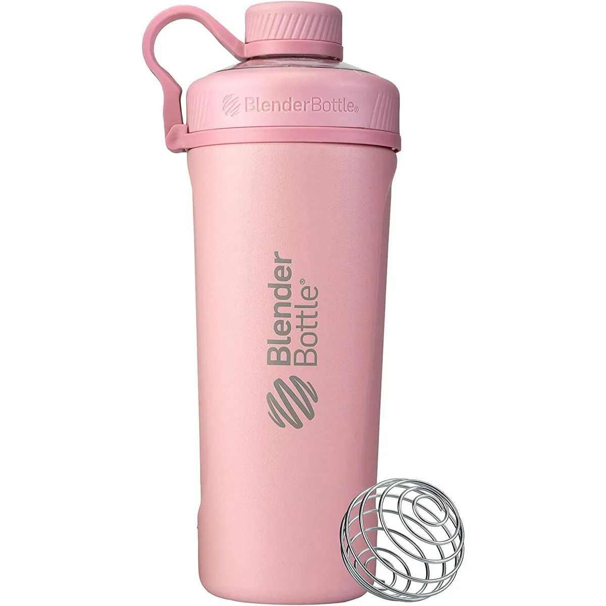 Blender Bottle Radian 26 oz. Stainless Steel Shaker Mixer Cup with Loop Top
