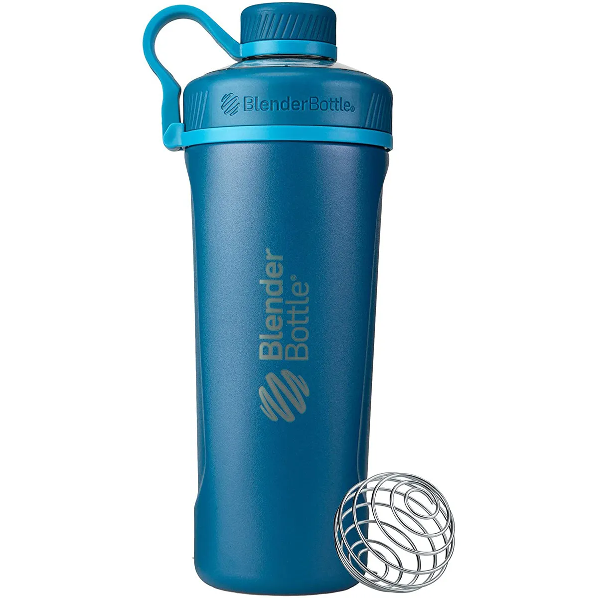 Blender Bottle Radian 26 oz. Stainless Steel Shaker Mixer Cup with Loop Top