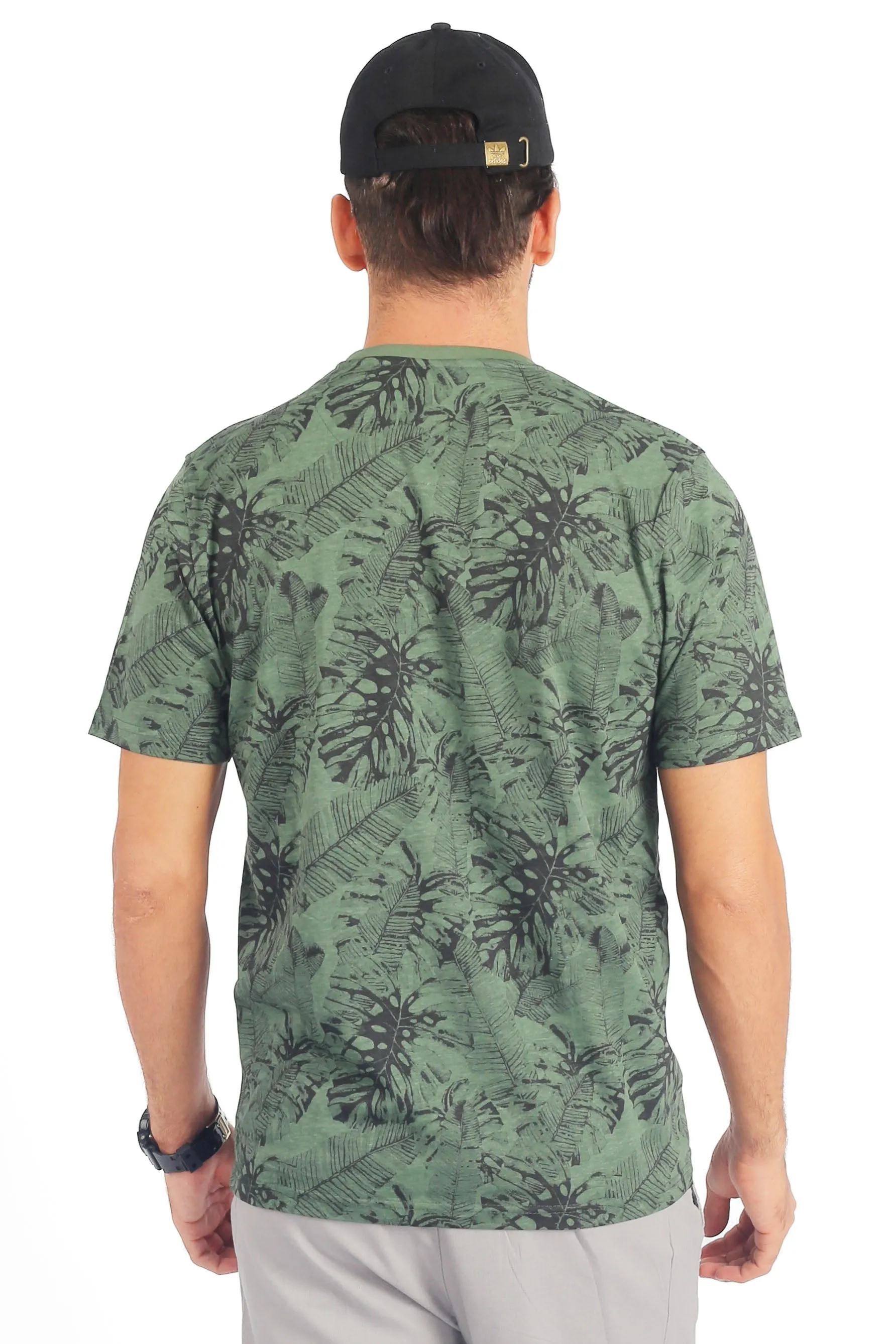 EXHAUST ROUND NECK T SHIRT [FREE CUT] 1672