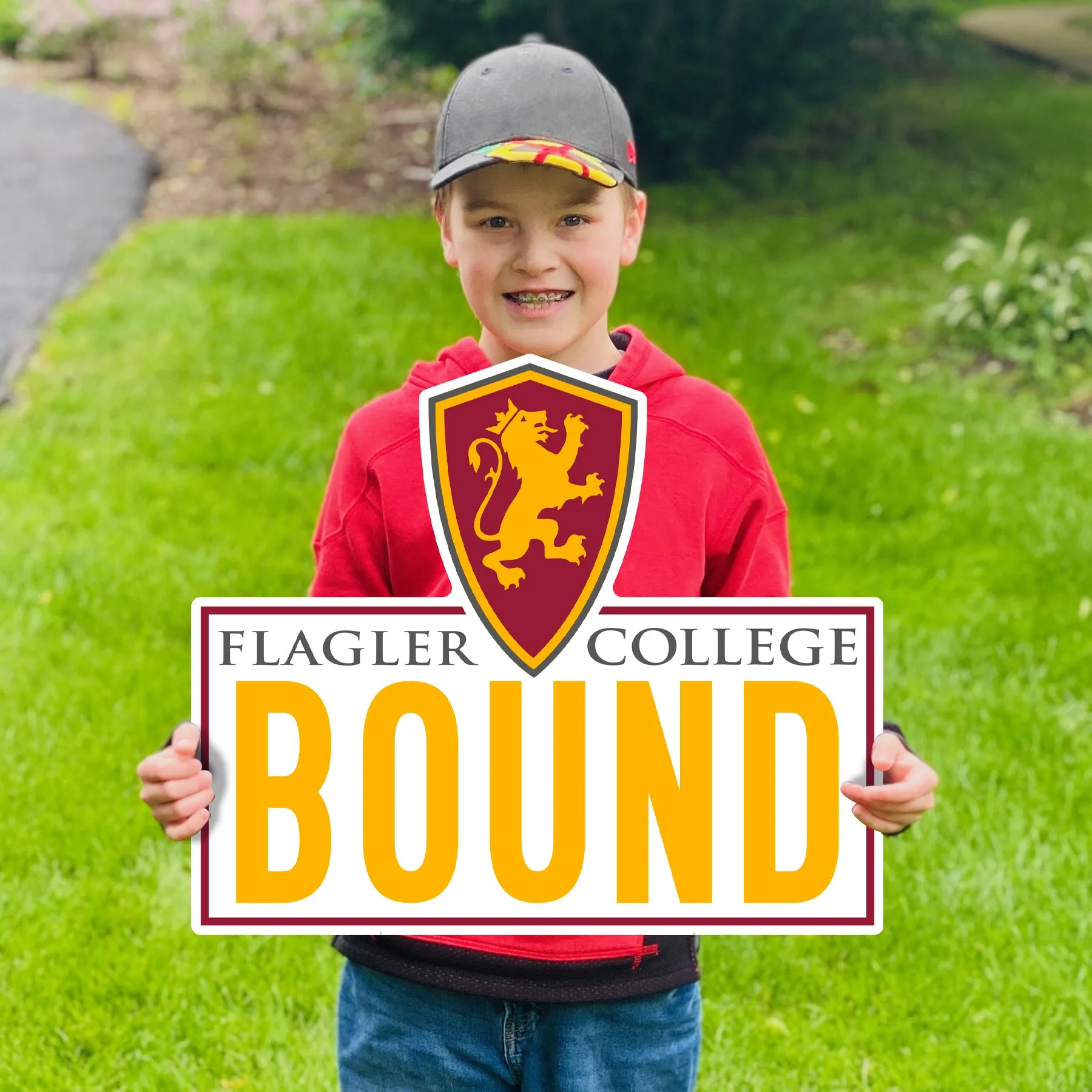 Flagler College Bound Yard Sign