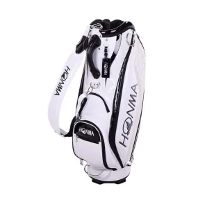 HONMA Gear 9" Caddie Bag (White/Black)