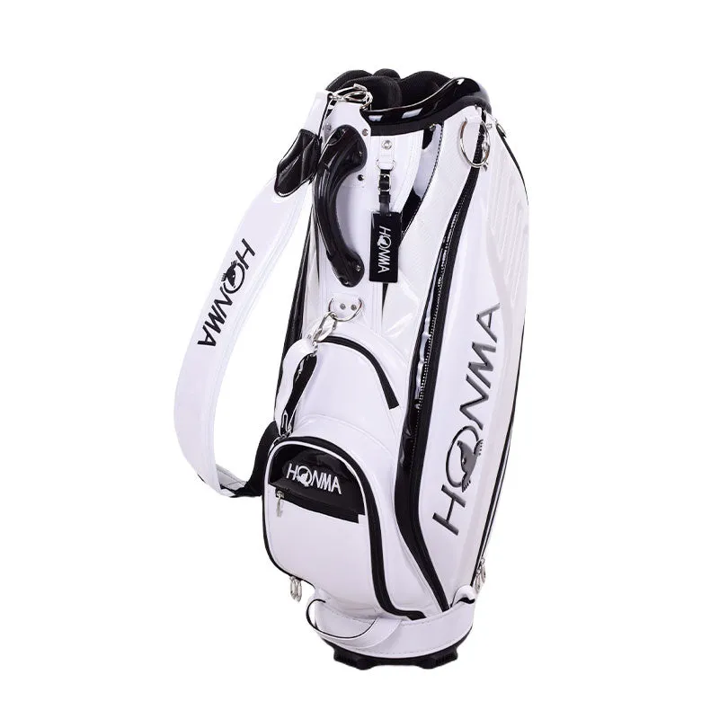 HONMA Gear 9" Caddie Bag (White/Black)