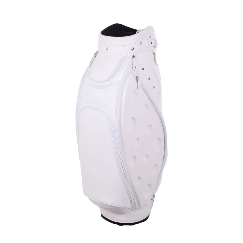 HONMA Sports Matt PU 9" Caddie Bag (White)