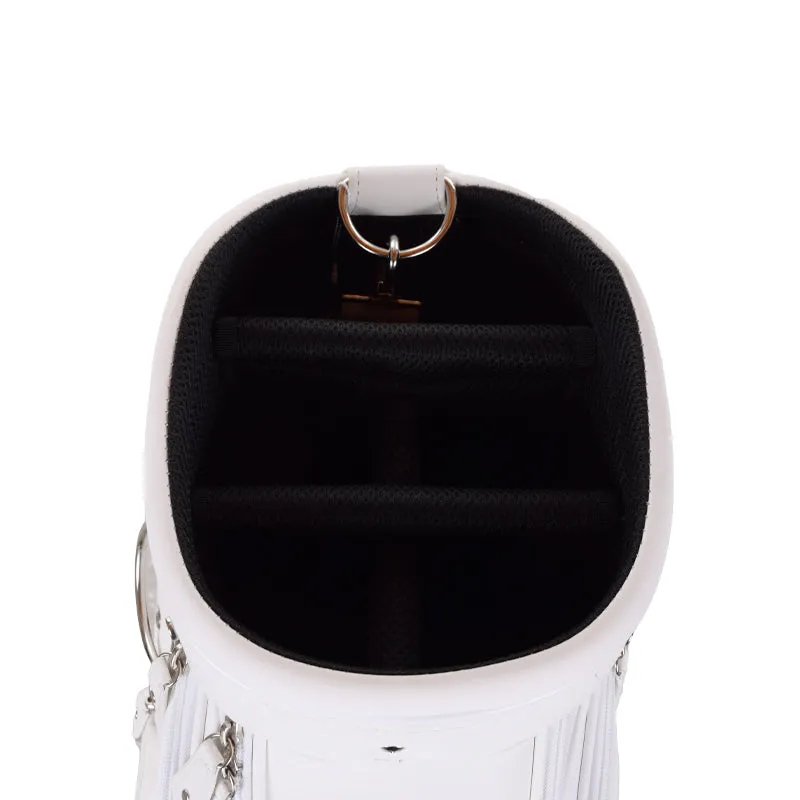 HONMA Sports Matt PU 9" Caddie Bag (White)