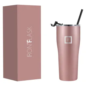 Iron Flask Rose Gold Insulated Rover Tumbler 24oz