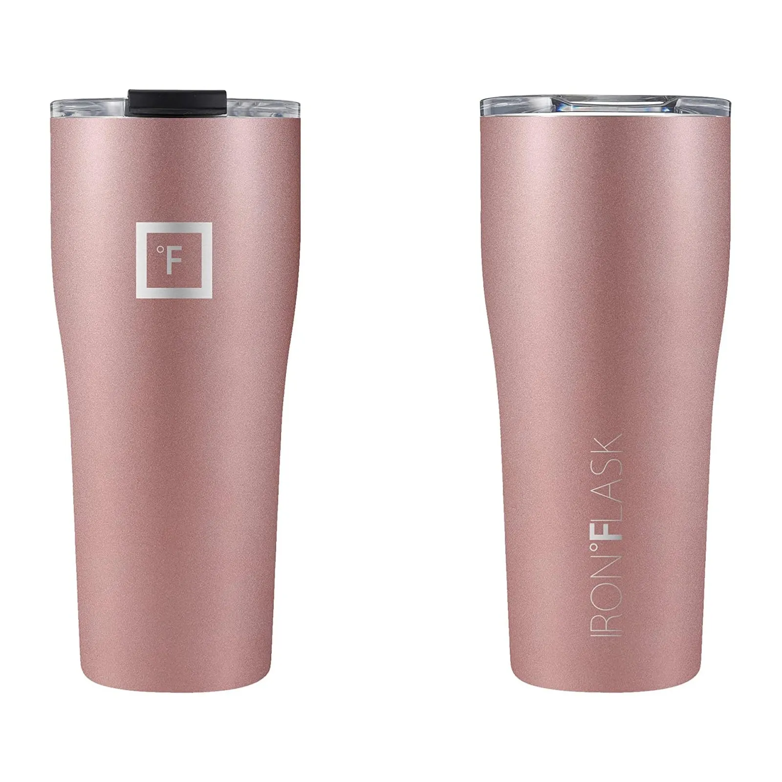 Iron Flask Rose Gold Insulated Rover Tumbler 24oz