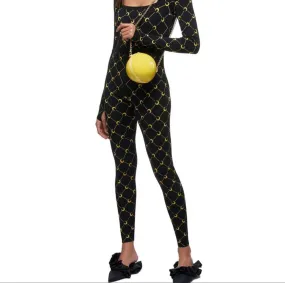 Marine Serre Crescent Moon Catsuit