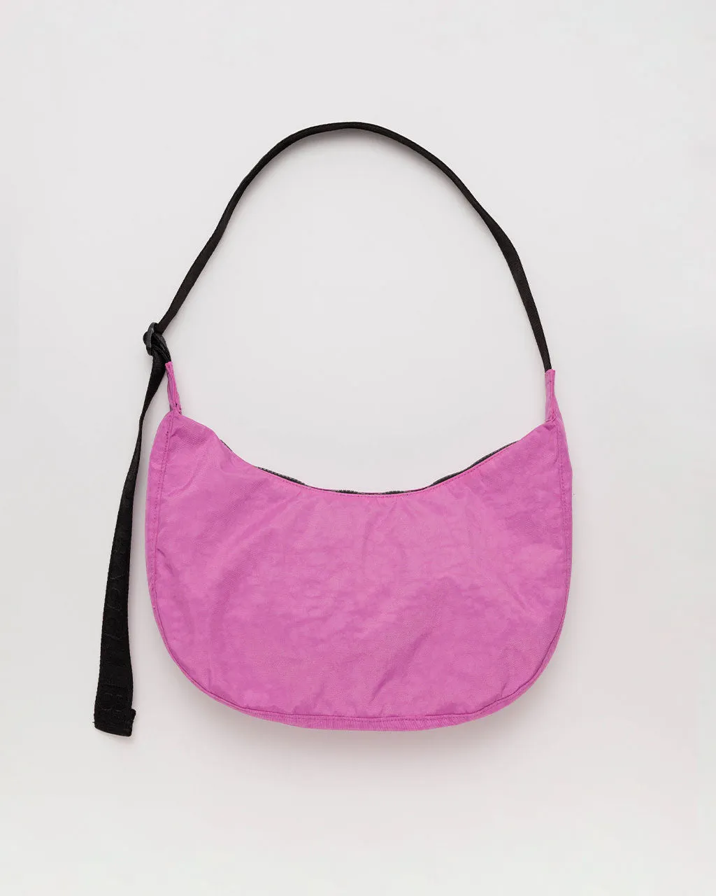Medium Nylon Crescent Bag - Extra Pink