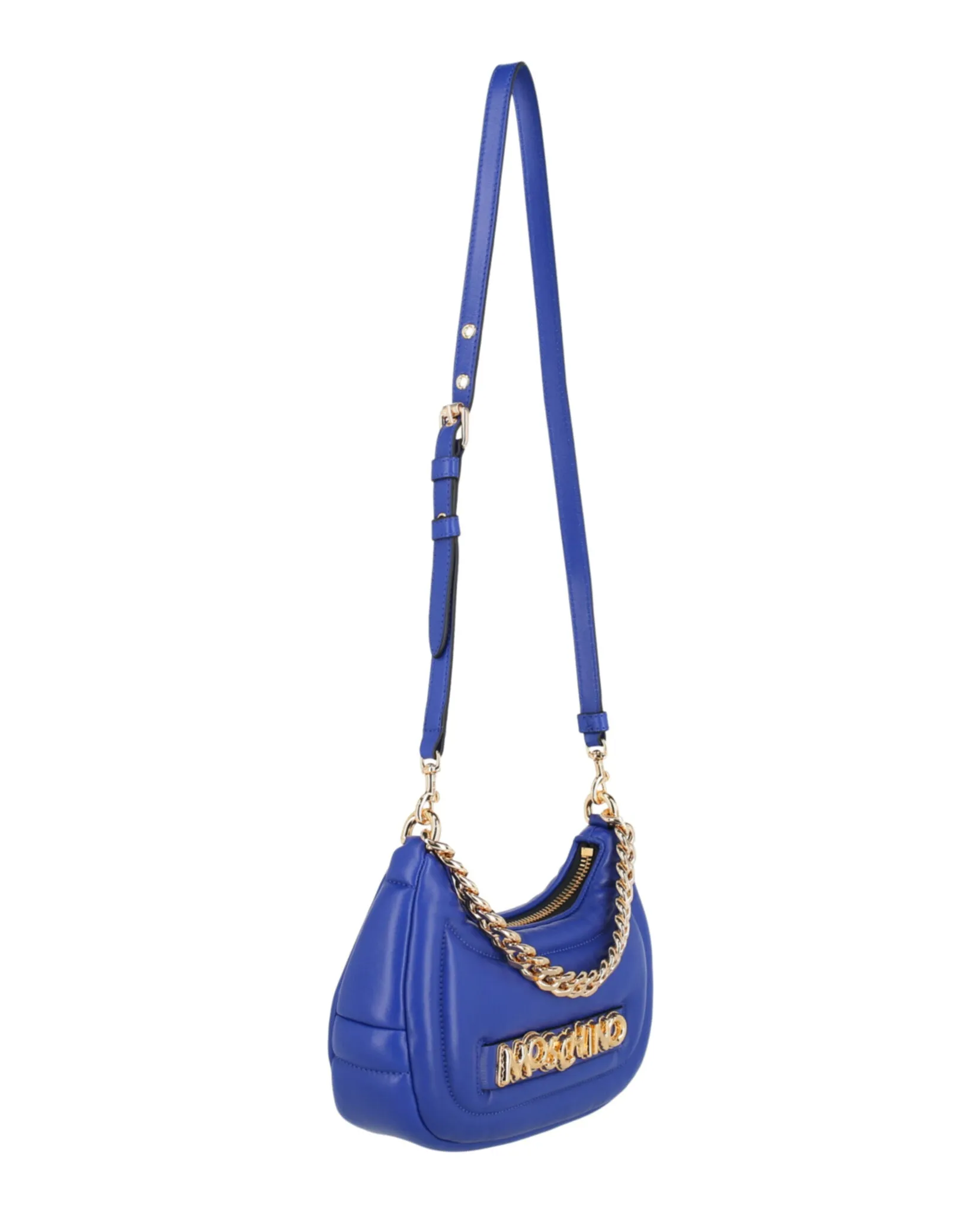 Moschino Balloon Lettering Crescent Bag