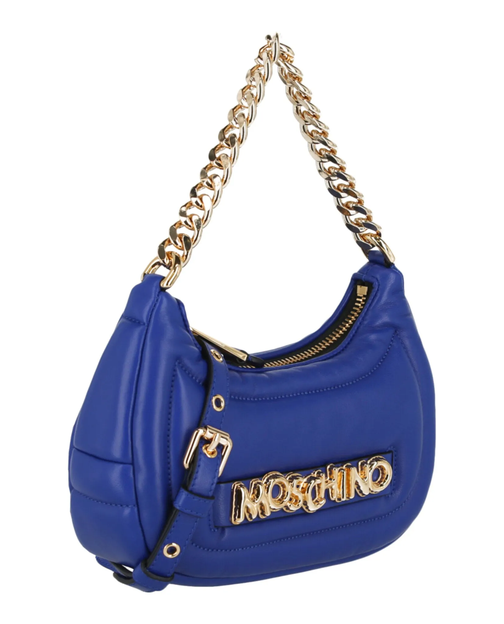 Moschino Balloon Lettering Crescent Bag