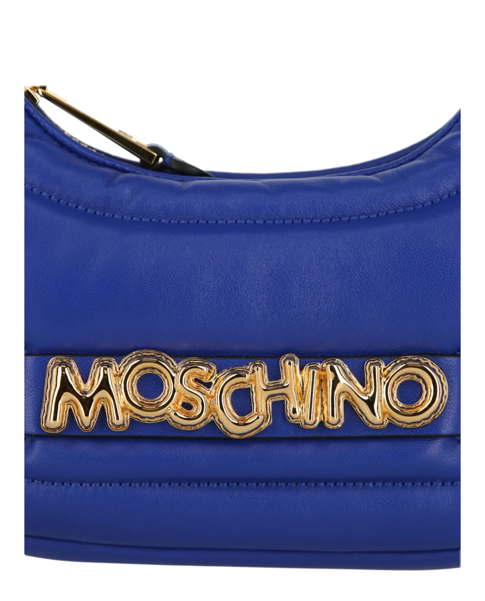 Moschino Balloon Lettering Crescent Bag