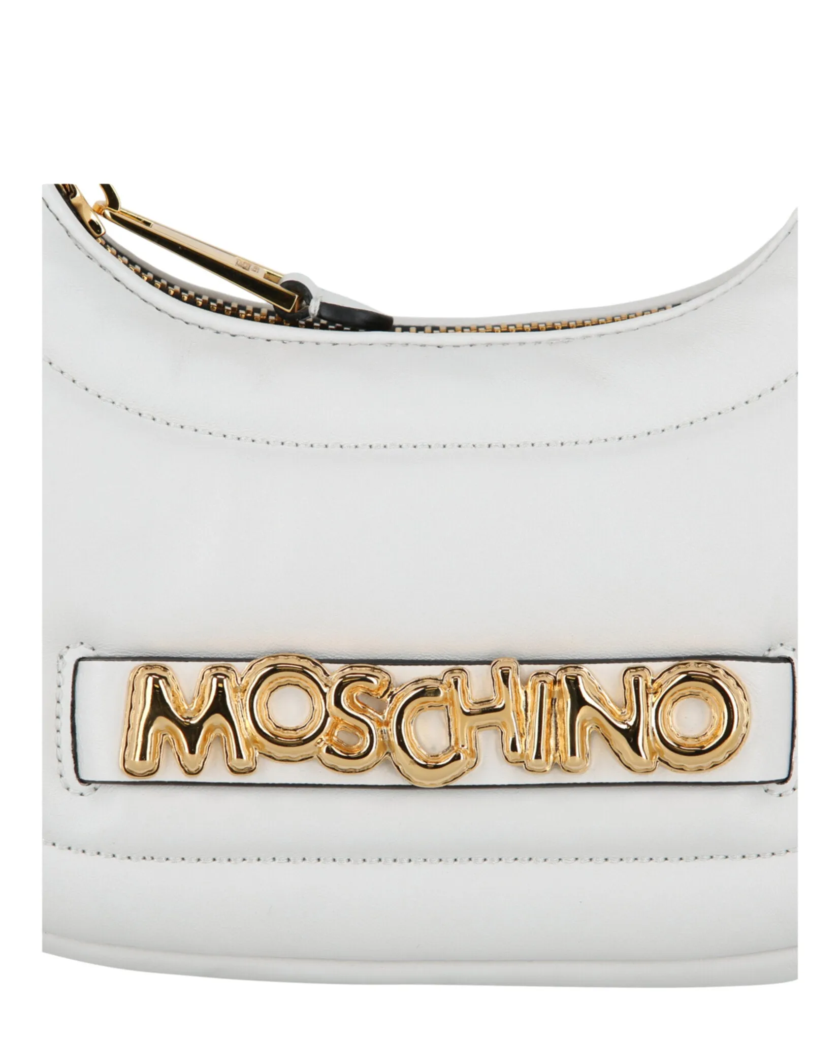 Moschino Balloon Lettering Crescent Bag
