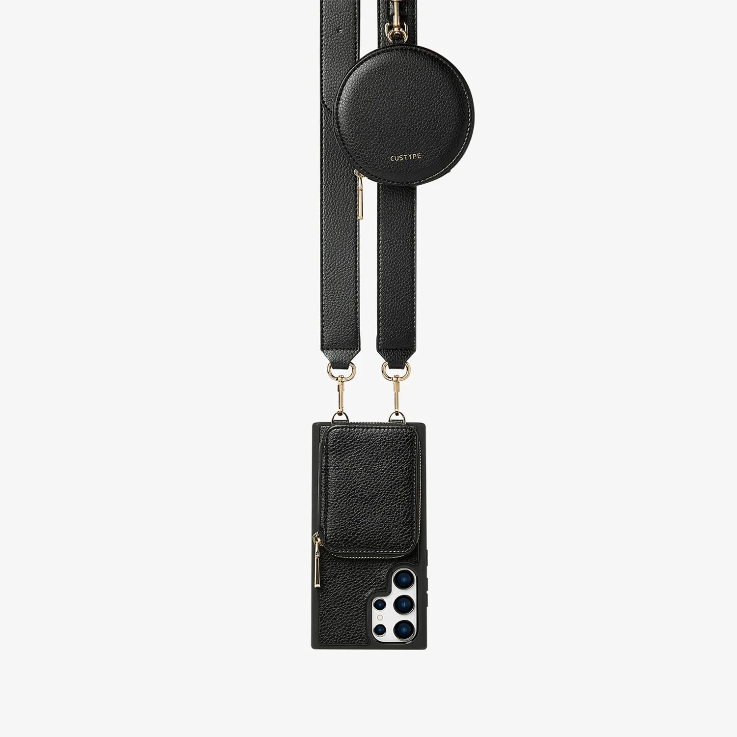 Samsung Galaxy Phone Case Round Pouch Set