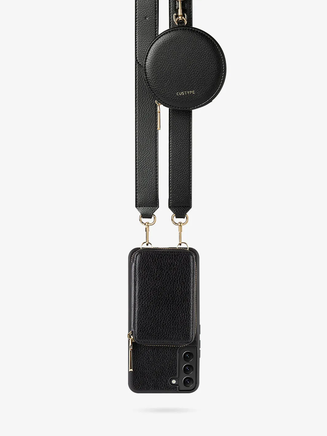 Samsung Galaxy Phone Case Round Pouch Set