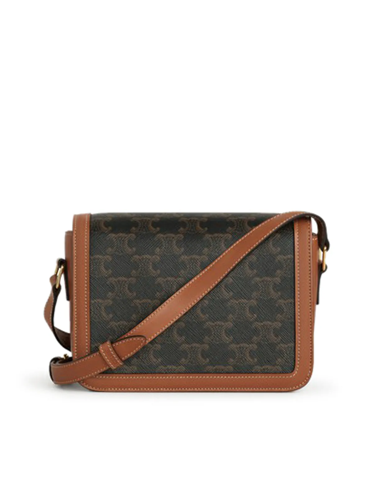 SMALL MODEL IN TRIOMPHE CANVAS AND CALF LEATHER