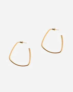 Small Square Hoop Earrings