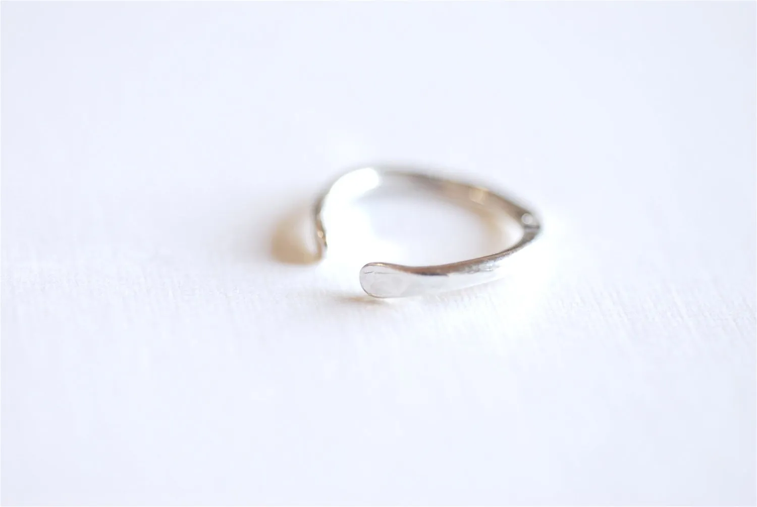 Sterling Silver Wholesale Crescent Moon Connector Charm- 925 Silver Half Moon Charm Link, Silver moon charm, Silver Tusk Charm, Hammered, Letter C,300