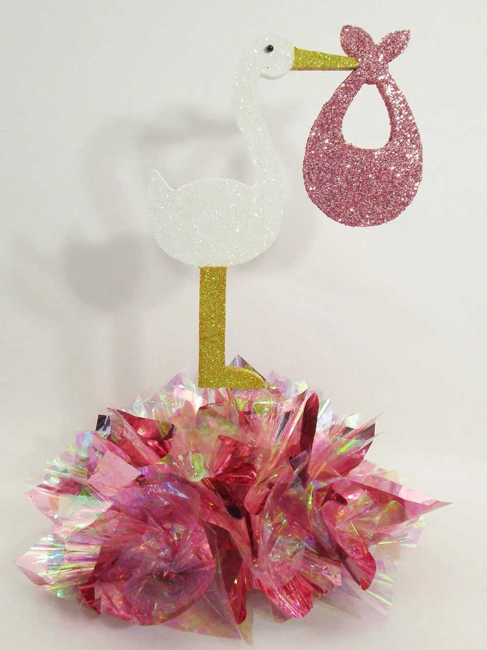 Stork Styrofoam Cutout