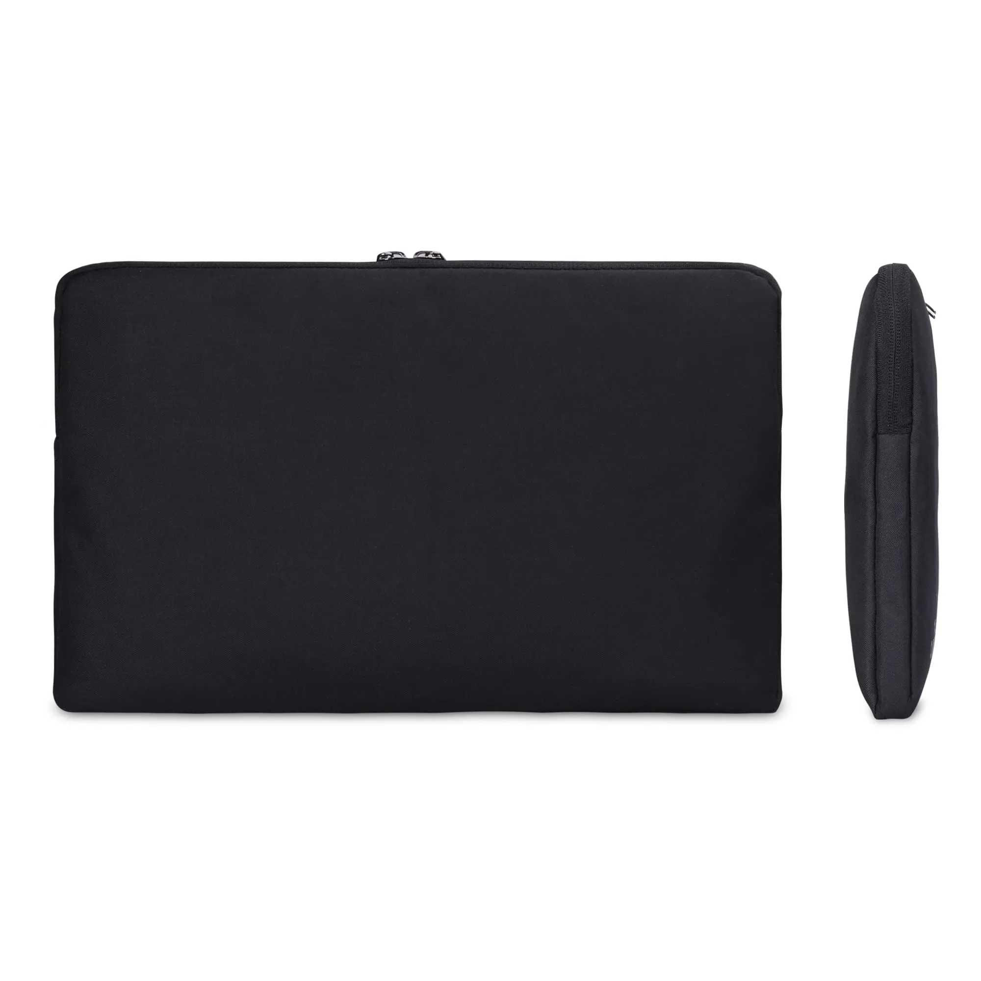 THE CLOWNFISH Algo Polyester Unisex 15.6 Inch Laptop Bag Tablet Case (Black)