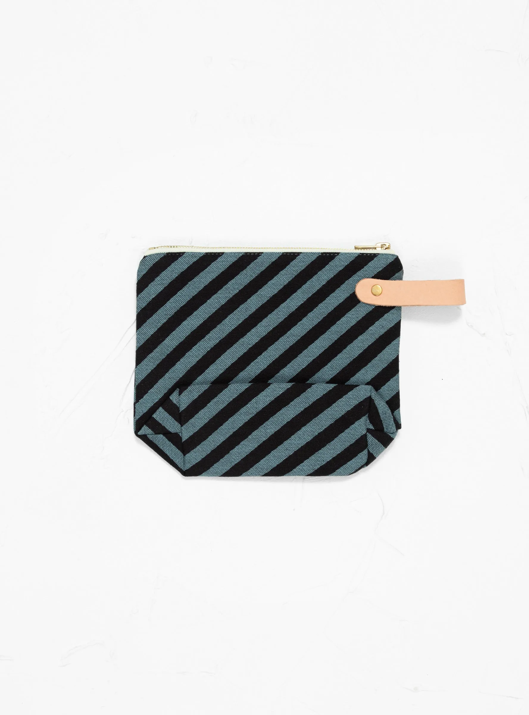Toiletry Bag PM Sardine Grey & Black Stripe