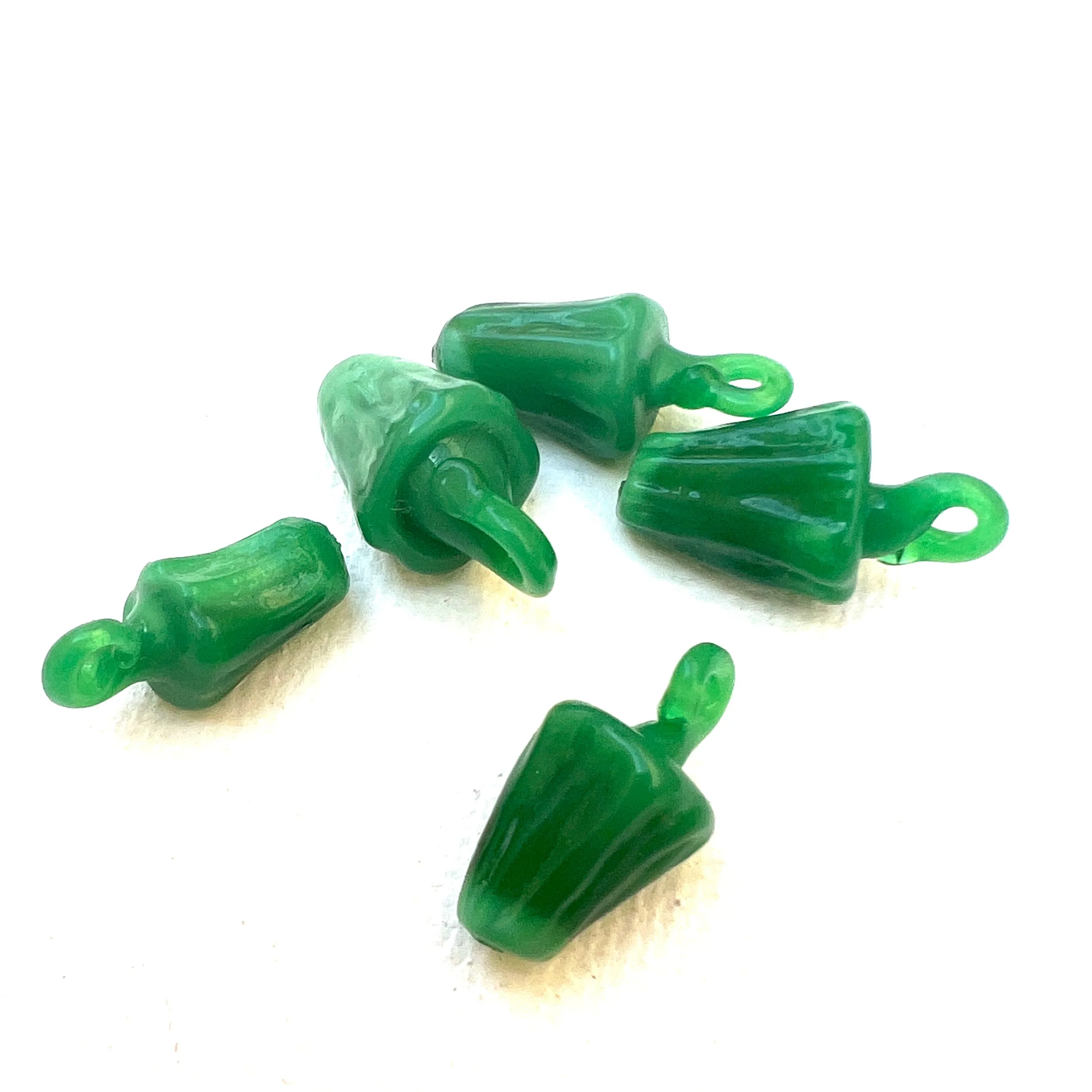 Vintage Glass Fruit and Veggie Charms