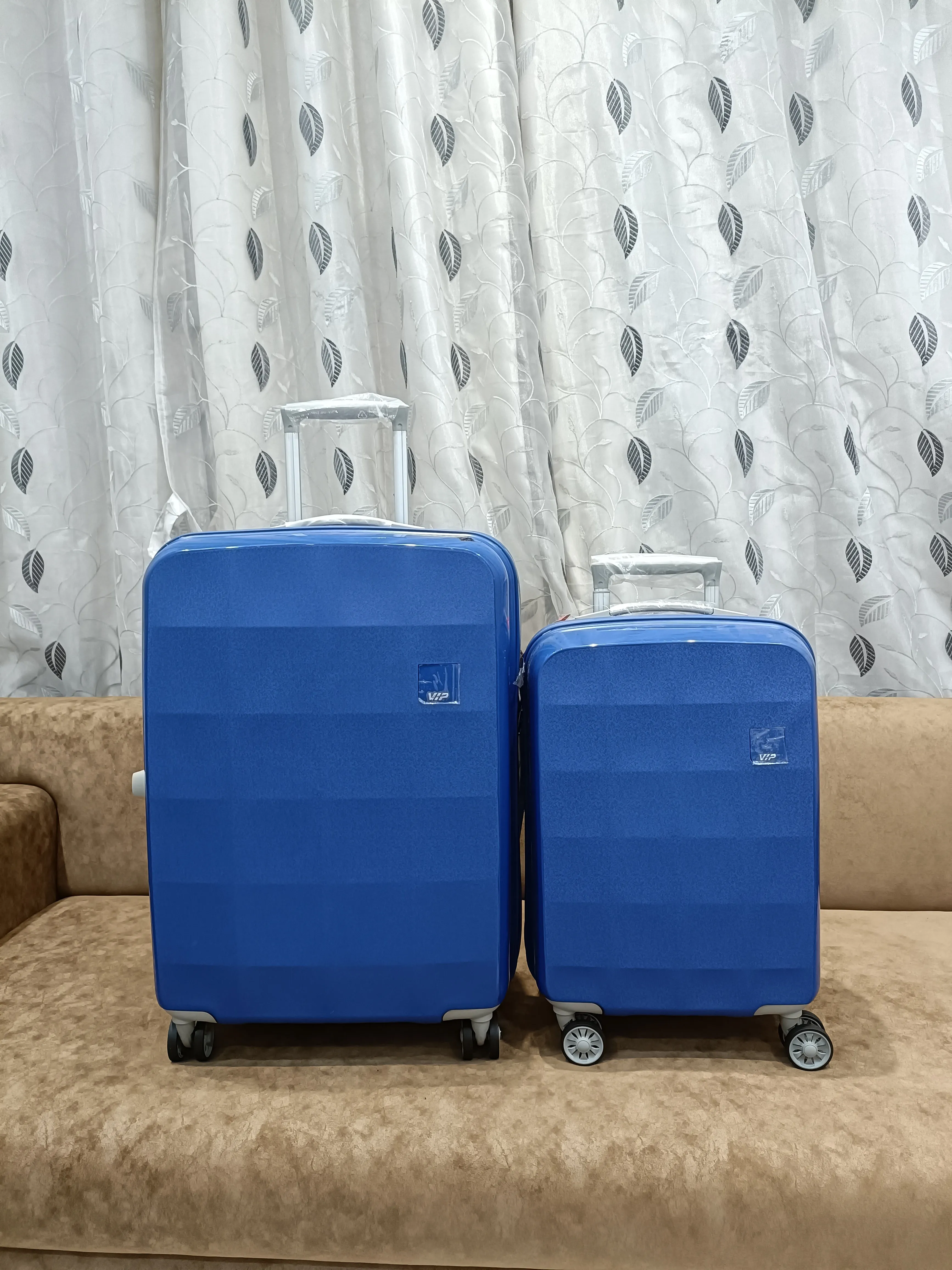 Vip pixel 2 pcs set trolly bag small and medium size