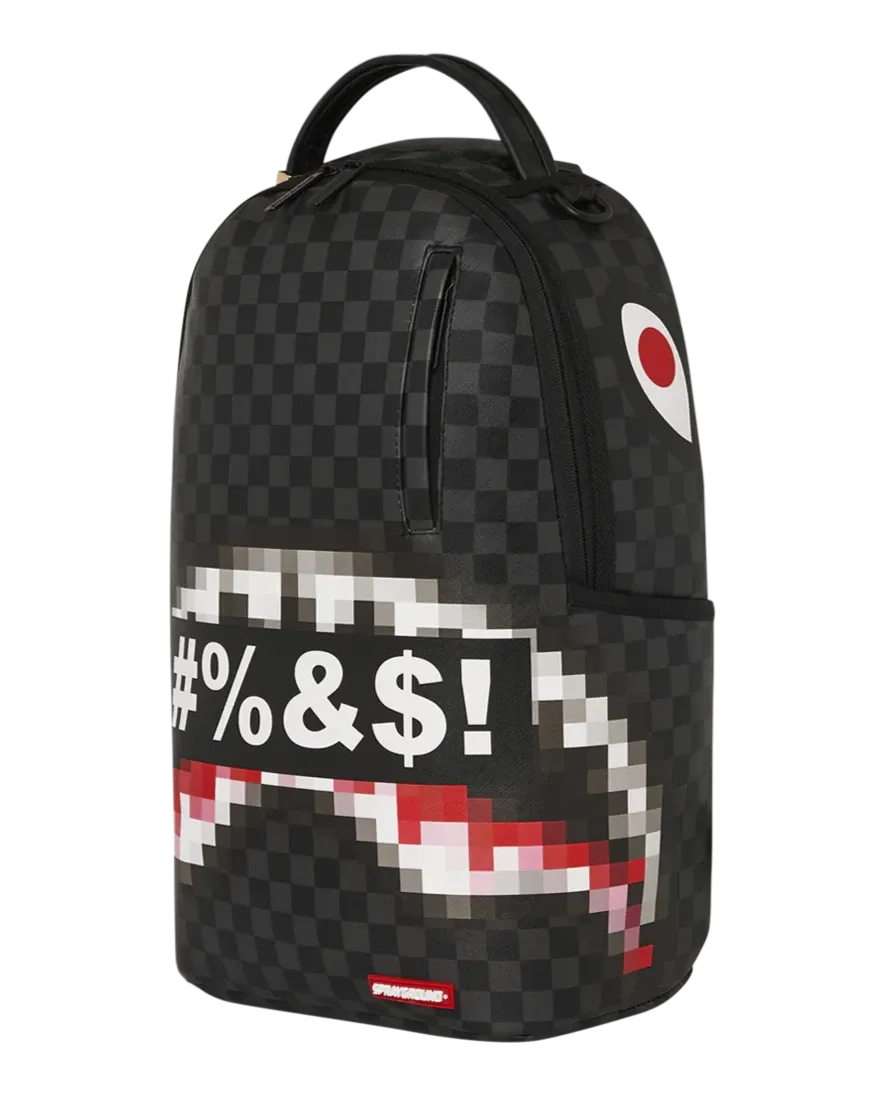 'What The Beep' Shark Backpack